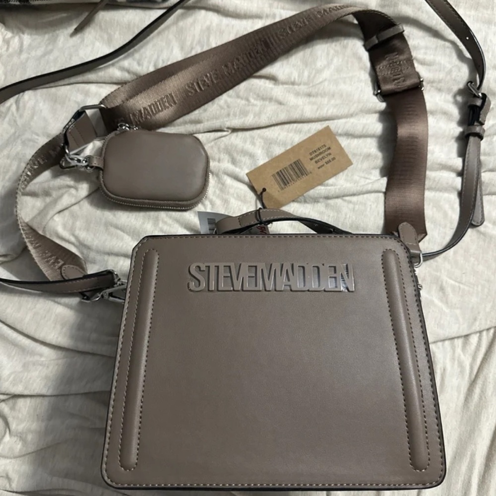 Steve Madden Mushroom Bevelyn Purse